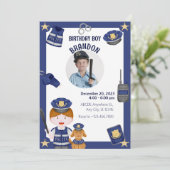 警察少年からの招待 招待状 (スタンド正面)