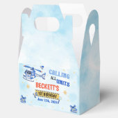 警察少年1歳の誕生日パーティー フェイバーボックス (オープン)