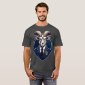 警察山羊座Tシャツ Tシャツ (正面フル)