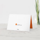 警察岩紙はさみおもしろいジョーク引用文カスタム カード (裏面)