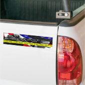 警察州バンパーステッカー バンパーステッカー (トラック上)