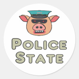 警察州 ラウンドシール