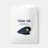 警察帽子誕生会 フェイバーバッグ (正面)