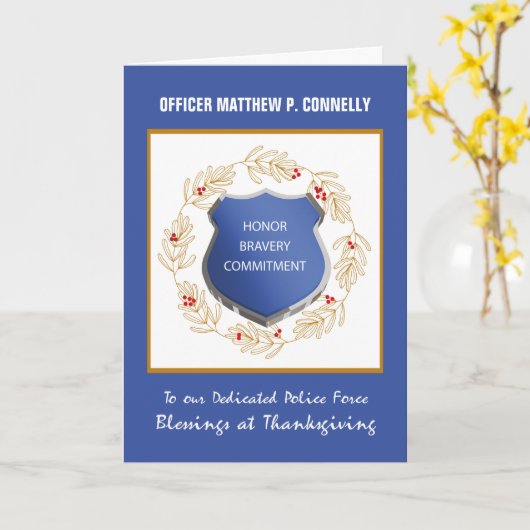 警察庁宗教恵み感謝祭 カード (黄色い花)