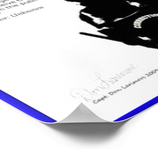 警察忘れ員 ポスター (角)