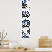 警察成長図 ポスター (キッチン)