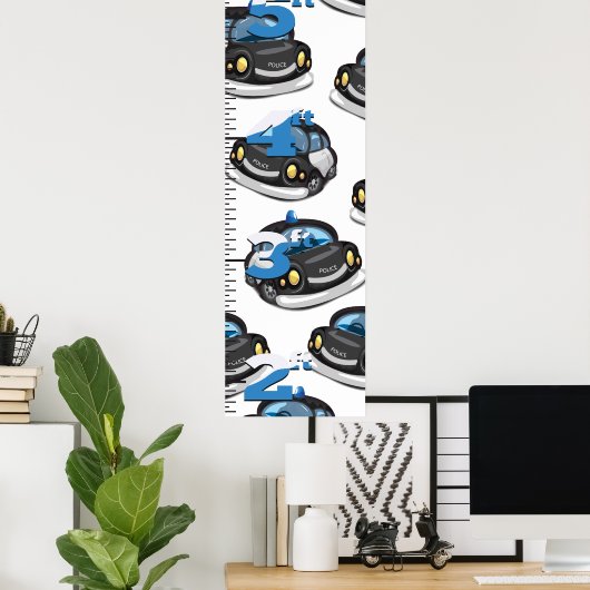 警察成長図 ポスター (ホームオフィス)