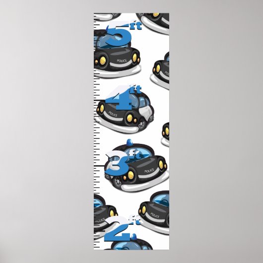 警察成長図 ポスター (正面)