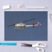警察救助ヘリコプターティッシュペーパー 薄葉紙 (クラフト)