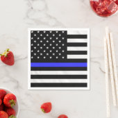 警察旗 スタンダードカクテルナプキン (インサイチュ)