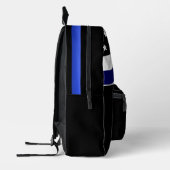 警察旗 プリントバックパック (左)