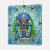 警察格言 セラミックオーナメント (左)