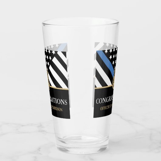 警察法執行官卒業 タンブラーグラス (右)