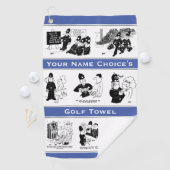 警察漫画おもしろいの選定 ゴルフタオル (インサイチュ)