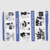 警察漫画おもしろいの選定 ゴルフタオル (横)