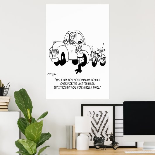 警察漫画6202 ポスター (ホームオフィス)