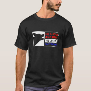 警察犬将校K9進走行 Tシャツ