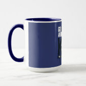 警察犬引用文 マグカップ (左)