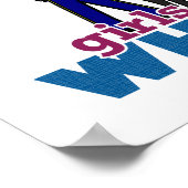 警察犬警官 ポスター (角)