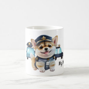 警察犬 コーヒーマグカップ