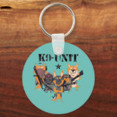 警察犬K9ユニット キーホルダー (正面)