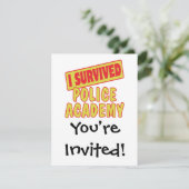 警察生き延び学院 招待状 (スタンド正面)