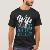 警察管警察官の警察官 Tシャツ (正面)