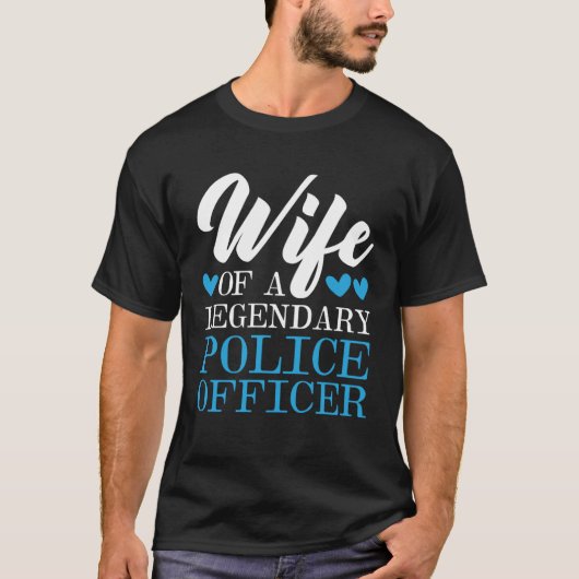 警察管警察官の警察官 Tシャツ (正面)