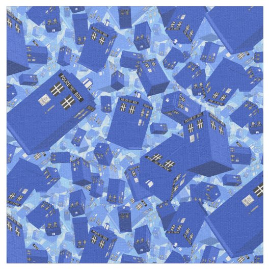 警察箱 ファブリック (クローズアップ)