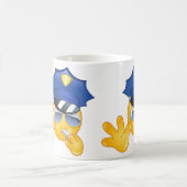 警察絵文字 コーヒーマグカップ (中央)