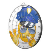 警察絵文字 ダーツボード (正面右)