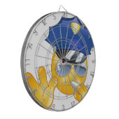 警察絵文字 ダーツボード (正面左)