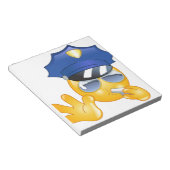警察絵文字 ノートパッド (アングル)