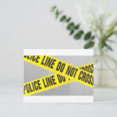 警察線が交差しない ポストカード (スタンド正面)