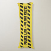 警察線フェイク文字カスタム体枕 ボディピロー (正面縦)