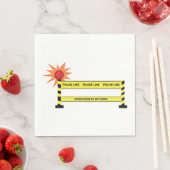 警察線犯罪現場 スタンダードランチョンナプキン (インサイチュ)