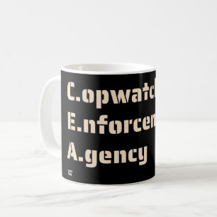 警察署おもしろい署 コーヒーマグカップ