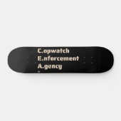 警察署おもしろい署 スケートボード (横)