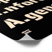 警察署おもしろい署 ポスター (角)