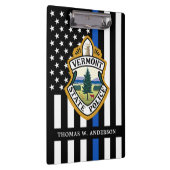 警察署カスタムロゴ法執行部 クリップボード (右)