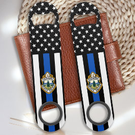 警察署カスタムロゴ法執行部 スピード栓抜き