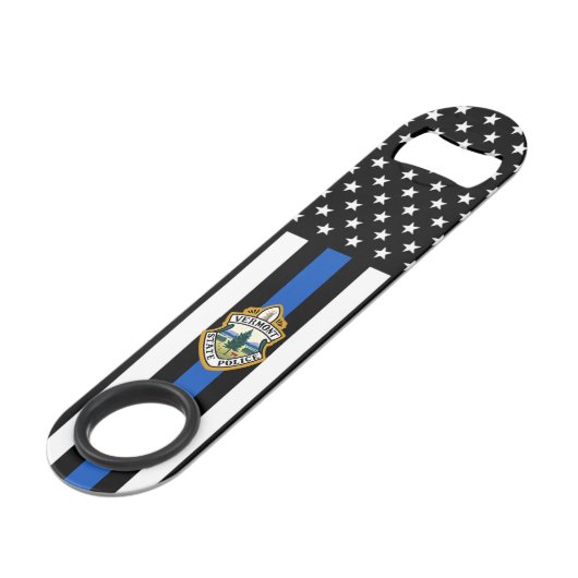 警察署カスタムロゴ法執行部 スピード栓抜き (正面アングル)