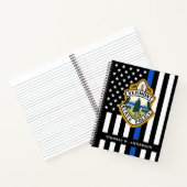 警察署カスタムロゴ法執行部 ノートブック (内部)