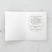 警察署感謝祭ありがとうリース カード (内部)