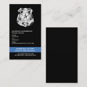 警察署法執行役員ロゴ 名刺 (正面/裏面)