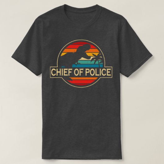 警察署長 Tシャツ (デザイン正面)
