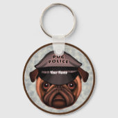 警察署 キーホルダー (正面)