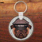 警察署 キーホルダー (正面)
