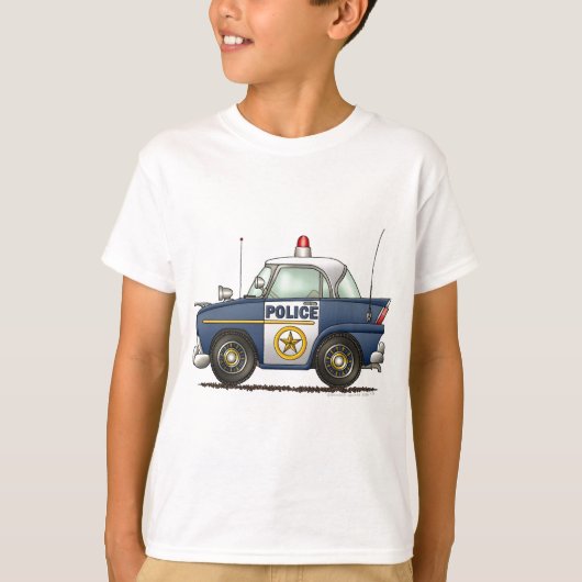警察自動車法執行機関 Tシャツ (正面)