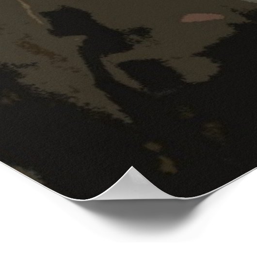 警察芸術 ポスター (角)